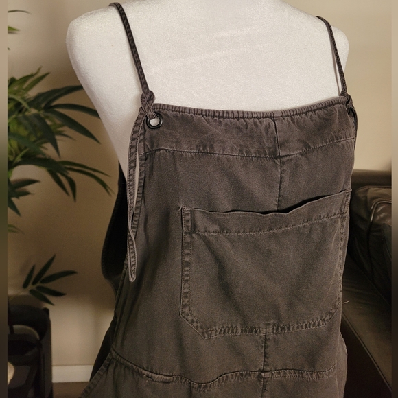 BILLABONG WILD PURSUIT ROMPER Off Black Junior's M/L $56 Festival Shorts - Picture 5 of 8